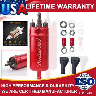 External Inline High Pressure EFI Fuel Pump Replaces For Walbro Kits 45-125 Psi • $33.37