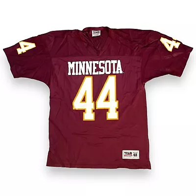 Team Edition Apparel Minnesota Gophers #44 Football Jersey Mens Sz 48 XL Vintage • $39.99