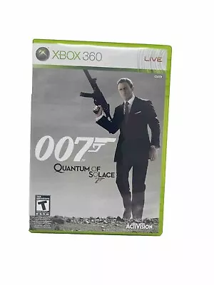 Xbox 360 - Bond 007: Quantum Of Solace / CIB & Tested • $6.99