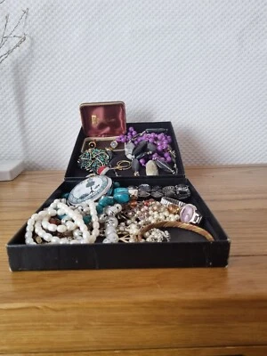 £13.75 • Buy House Clearance Jewellery Job Lot Vintage & Modern