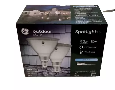 GE Outdoor Style 90-Watt EQ PAR38 Daylight Medium Base (e-26) Dimmable LED Light • $14.95