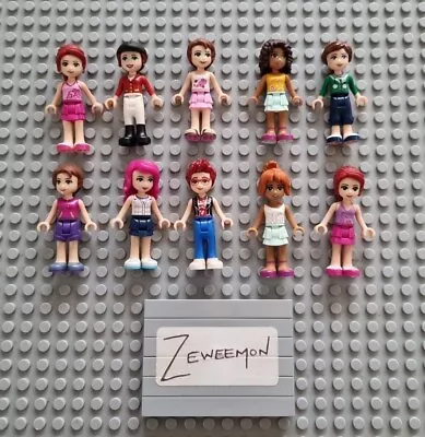Lego Figure Minifigure Minifig Friends X10 Girls Women Female Bulk Lot 23 • $45