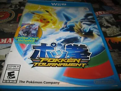 $14.99 • Buy Pokemon Pokken Tournament Wii U (Nintendo Wii U) 