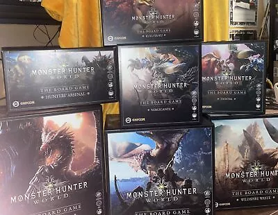 NEW Monster Hunter World Board Game - KS All In W/ Extras In Original Packaging • $599.99