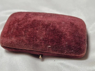 £24.99 • Buy High Quality Antique Vintage Velvet Jewellery Box Case