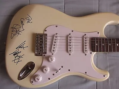 Green Day Signed Fender Guitar Dc/coa Billie Joe Armstrong Mike Dirnt Tre Cool • $4999.99