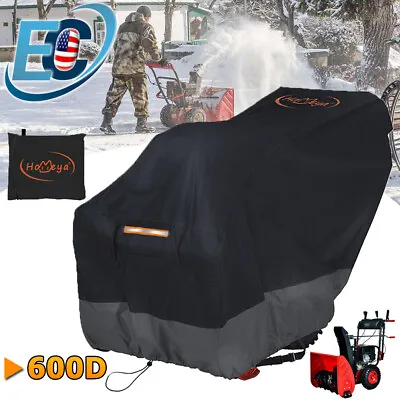 Heavy Duty Two Stage Snow Blower Thrower Cover Tarp Waterproof UV Dust Protector • $33.99