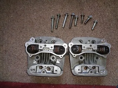 Harley 16721-84c-16720-84b Silver EVO Evo Cylinder Heads Bottom Breather #2 • $375