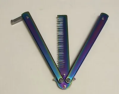 NEW Metal  Comb Training Practice- Rainbow Color • $16.90