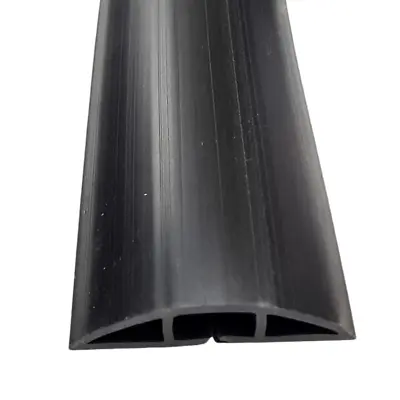 £9.99 • Buy Floor Cable Cover, Black Cable Protector Tidy 0.5m To 30m Lengths Chargeline