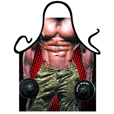 Sexy BAD BOY Macho Man Gym Fitness Funny Men Kitchen Apron BBQ Grill Gag Gift  • $16.98