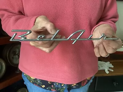 Vintage Chevrolet Bel Air Emblem    1950s • $10