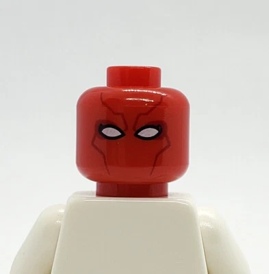 £9.47 • Buy Lego Red Hood Minifigure Head DC Batman Super Heroes Killer Croc Sewer Smash