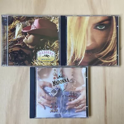 Madonna CD Lot (3) Like A Prayer GHV2 Music • $7.99