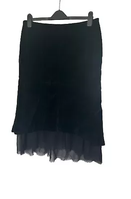 George Black  Velvet Skirt Size 14  • £5.99
