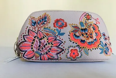£10 • Buy Accessorize Nomad Embroidered Makeup Bag *BNWT*