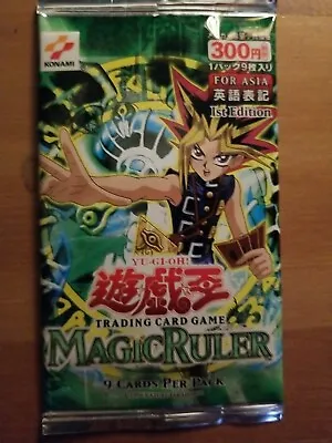 YuGiOh Magic Ruler MRL 1st Edition SEALED Booster Pack ASIAN English • $64.99