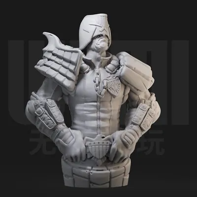 1/10 Resin Judge Dredd Figure Bust Unassembled Unpainted 106-wy • $27.35