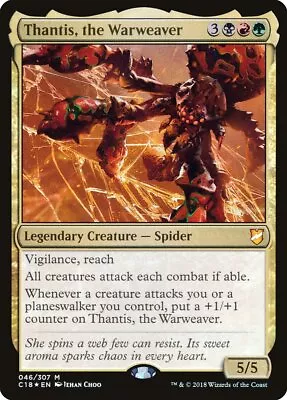 Thantis The Warweaver [Commander 2018] Magic MTG • $2.76