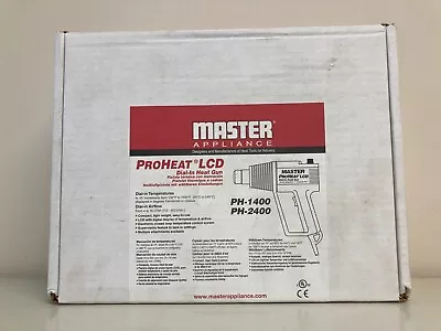 NEVER USED In The Box - Master ProHeat LCD Model PH-1400 Dial-in Heat Gun • $150