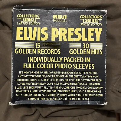 Elvis Presley - Collector Series Limited Edition - 7in 15 Vinyl Box Set Mint Con • $69.99