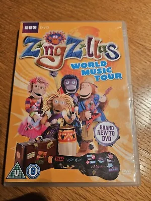 Zingzillas World Music Tour Dvd  Kids Bbc 5 Episodes • £19.99