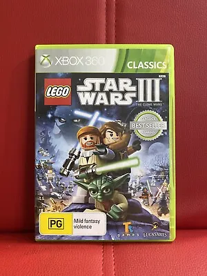 Lego Star Wars III: The Clone Wars Xbox 360 (works On Xbox One) • $22.50