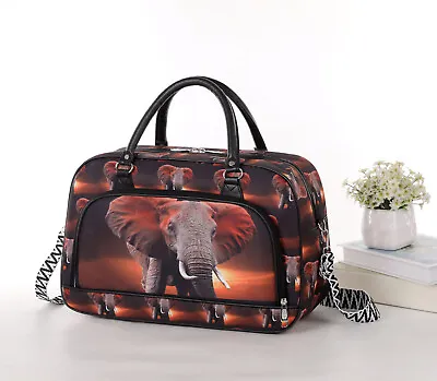Lady Holdall Bag Travel Gym Weekend Luggage Maternity Hospital Duffle Bag/* • £14.89