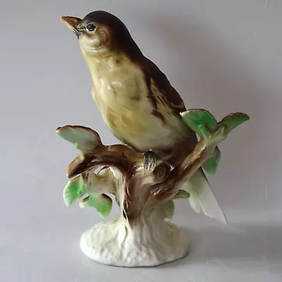 Vintage Tilso Hand Painted Porcelain Bird Figurine Glossy Brown Yellow Japan 8  • $14.25