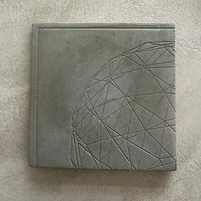 Habersham GEO Protective Stone Tile Base Terra Pillar Candle Hot Trivet • $3