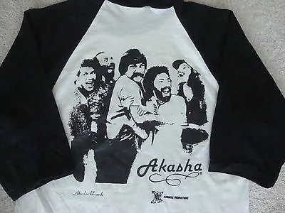 Vintage AKASHA Akashia Records Scandinavian PROG Mellotron 1975 Tour T Shirt M • $82.43