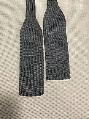 Rare Brooks Brothers Gray Sock Self Tie Butterfly Adjustable Bow Tie Silk NEW • $29.99