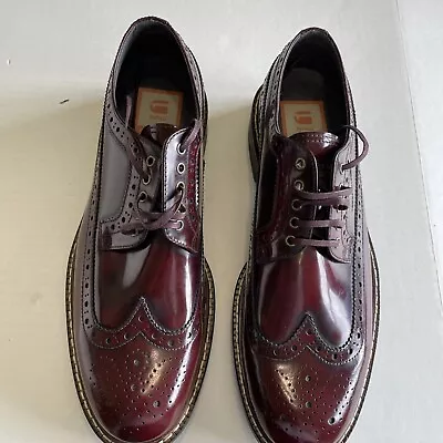 G STAR RAW-NEW Cordovan Patent Leather  Brogue-Dress Shoe-Size 10 • $49.99