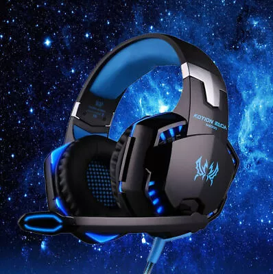 Wired Gaming Headset Stereo Gamer Bass Surround Headphone W/ Mic For PS4 PC Xbox • $21.59