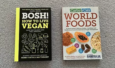 Carbs & Cals World Foods: A Visual Guide To Etc With Free Bosh How To Live Vegan • £9.50