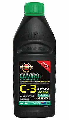 $17.95 • Buy Penrite Enviro+ C3 5W-30 Engine Oil 1L Fits Volvo XC70 3.0 T6 AWD, 3.2, 3.2 AWD