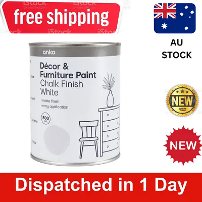 $12.75 • Buy Decor & Furniture Paint - Chalk Finish White