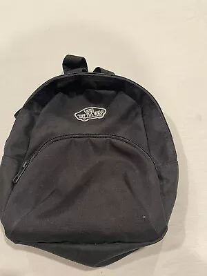 Vans Women's Mini Backpack Black Purse • $11.99