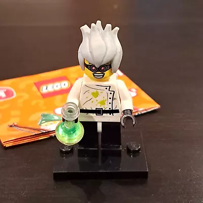 2011 Lego – Minifigures – Series 4 – Crazy Mad Scientist #16 • $25