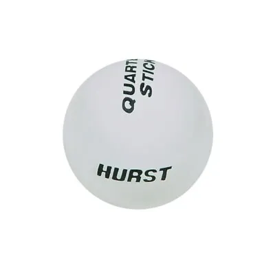 Hurst High Gloss & Plastic Wihte Universal Transmission Shifter Ball Knob • $62.39