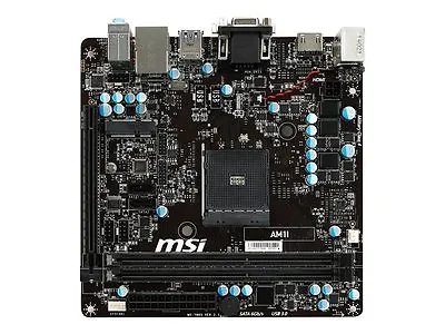 MSI AM1I MS-7865 SATA 6Gb/s USB 3.0 DDR3 HDMI Mini ITX Motherboard • $50