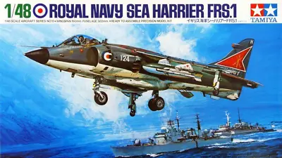 Tamiya 1/48 Hawker Sea Harrier - 61026 Model Aircraft Kit • £15.16