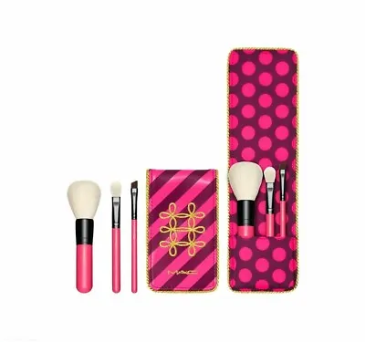 Mac Nutcracker Sweet Essential 3 Brushes Kit Holiday Collection Brush Set XMAS • $24