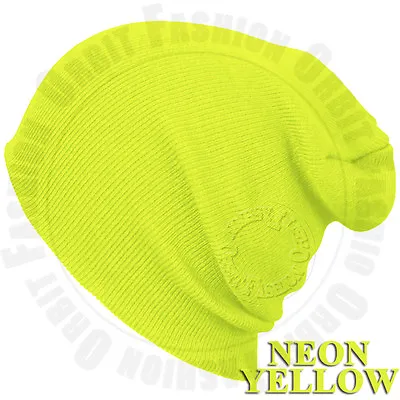 Beanie Cap Plain Knit Ski Skull Hat Cuff Winter Solid Warm Slouchy Men Women Hat • $7.45