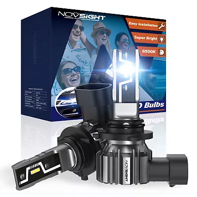 NOVSIGHT 9005 HB3 LED Headlights Bulbs Conversion Kit High/Low Beam Bright White • $16.59