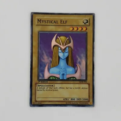 Yu-Gi-Oh! TCG Mystical Elf LOB-062 1st Edition  MP • $27.99