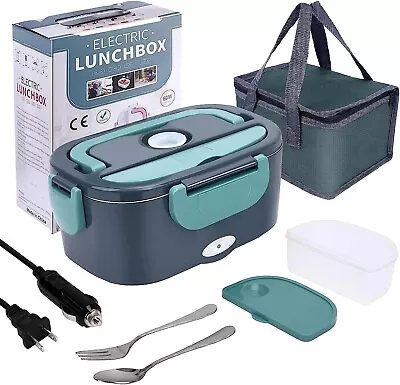 1.5 L 60W Electric Lunch Box Food Warmer Portable Food Heater For Car Or Home - • £21.97