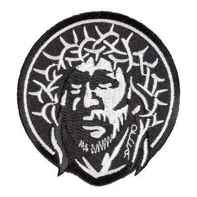 $4.99 • Buy Jesus With Crown Of Thorns Patch, Christian Patches