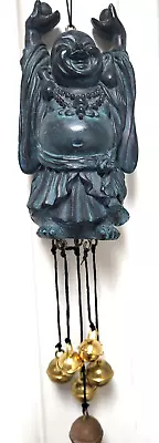 Religious Buddha Hanging Luck Wind Chime Buddhism Bell Garden Blessing. • £12