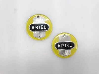 Ariel Tank Badges Pair Square Four Single Twin 1000 Tank Badges 5004-56 #V56 • $44.99